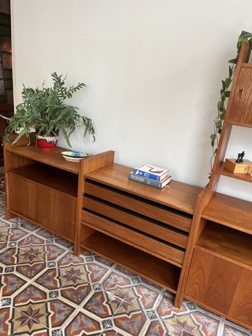 Modular Wall System - Poul Cadovius for KLM Systeem