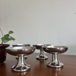 Alessi stainless steel cups