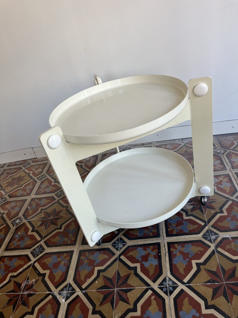 Serving Trolley, Luigi Massoni for Guzzini (Italy, 1970)