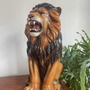Vito The Majestic - Italian Large Ceramic Lion