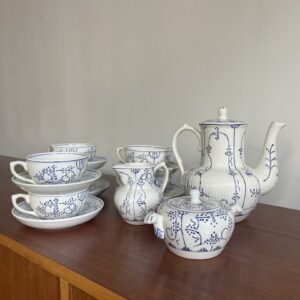 Boch Copenhague - 6 delig servies van tas & ondertas
