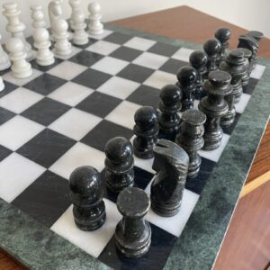 Marble chess set - 40 x 40 cm